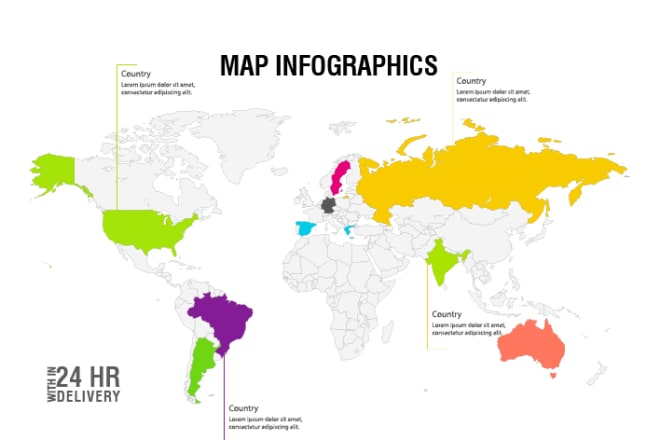 I will do world and countries map