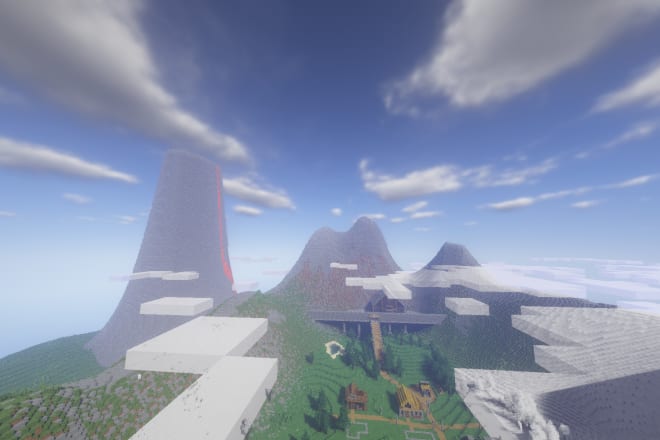 I will do you a custom minecraft world