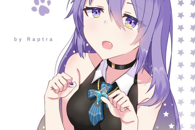 I will draw any characters you want in my own anime style