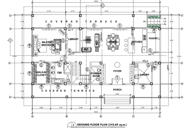 I will draw or revise architectural plan for permit or construction