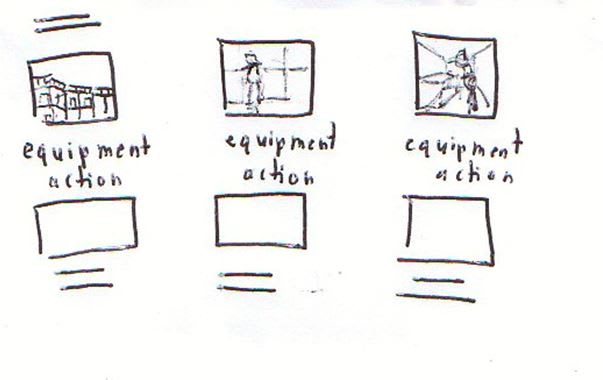 I will draw you a storyboard with detailed script breakdown