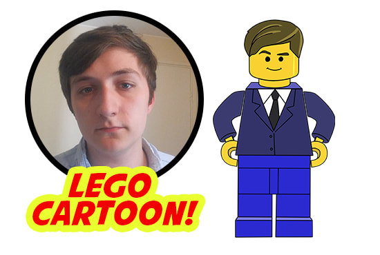 I will draw you as as lego character