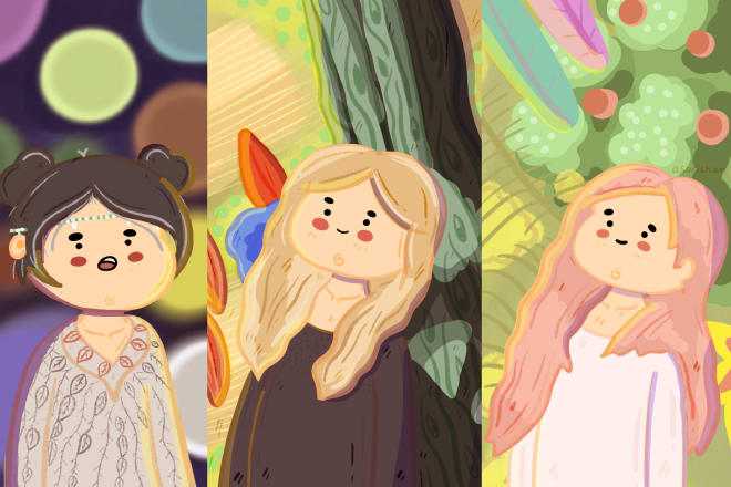 I will draw your avatar into aesthetic chibi anime style