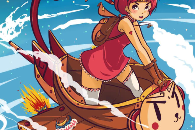 I will draw your character or anime fanart with my art style