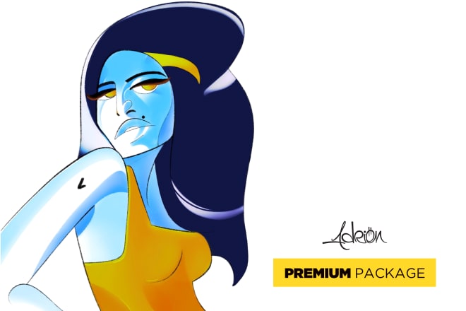 I will draw your portrait in my expressive artistic style