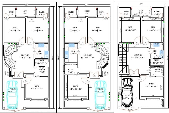 I will edit and design 2d house plans or 3d cad plans