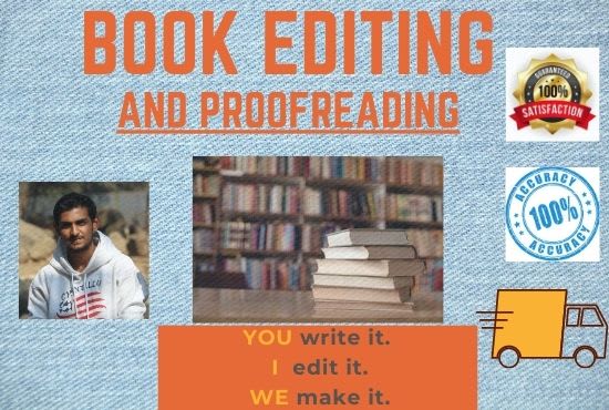 I will edit and proofread book