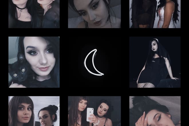 I will edit photos and create aesthetically pleasing feed