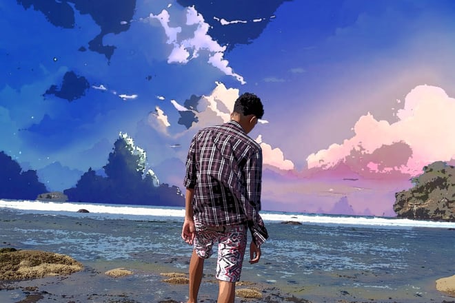 I will edit your photo into a cartoon or anime style with photoshop