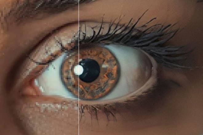 I will enlarge an image without losing the quality within 1 day based in USA