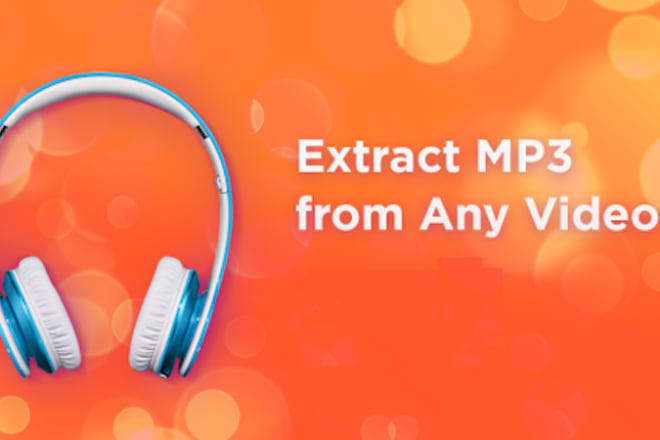 I will extract audio or video from facebook, youtube, twitter or convert mp4 to mp3