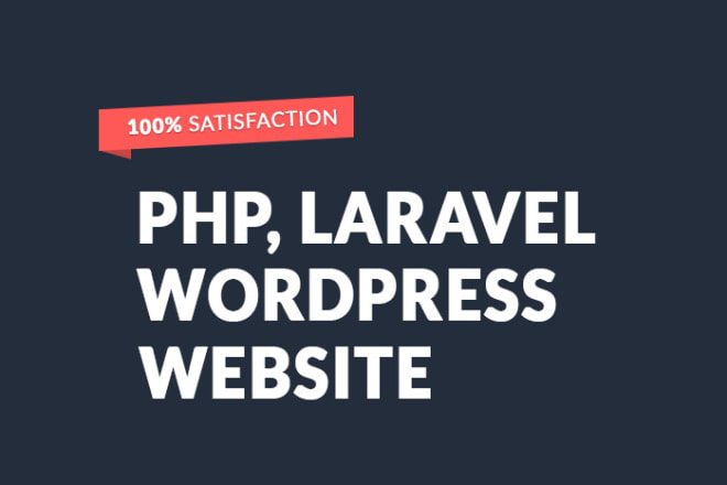 I will fix or develop any php,codeigniter,laravel,wordpress website