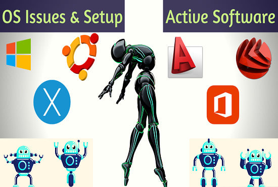 I will fix your computer and software issues