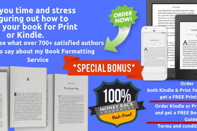 I will format your book for amazon KDP print and kindle