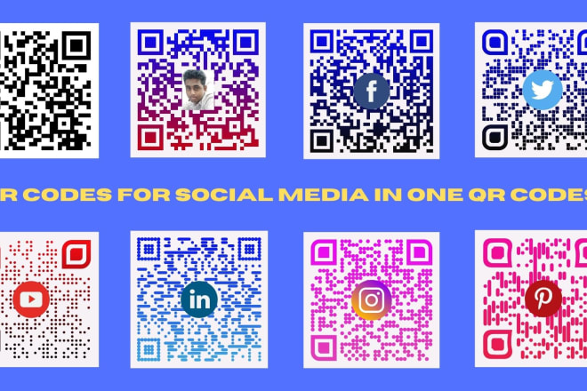 I will generate custom qr code designs and qr code generator