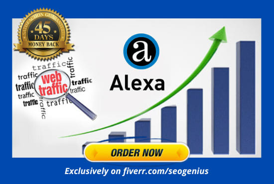 I will get your web in top of alexa rank high authority backlink