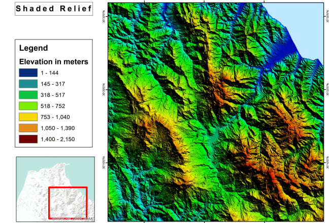 I will gis map spatial analysis cartography using arcgis mapinfo google earth erdas