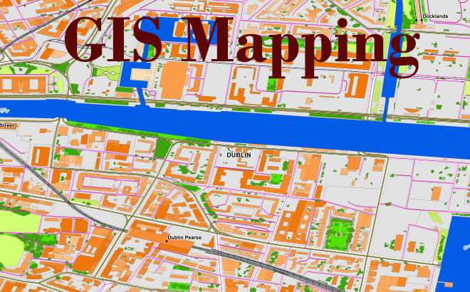 I will gis mapping, web gis, spatial analysis, vector maps
