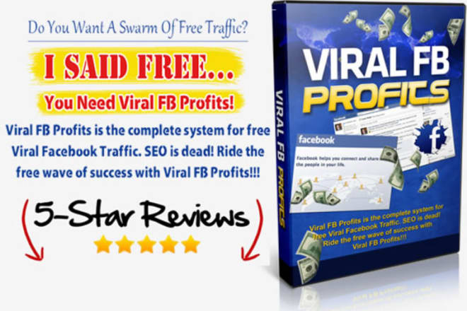 I will give ebook Viral Facebook Profits 10,000 Free clicks in less than 7 days
