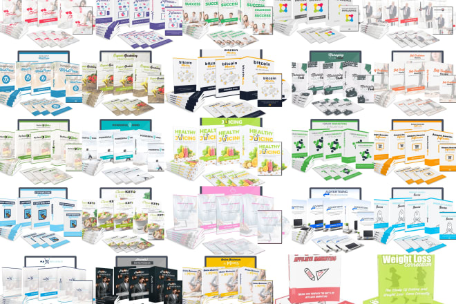 I will give you 5 premium ebooks with master resell rights