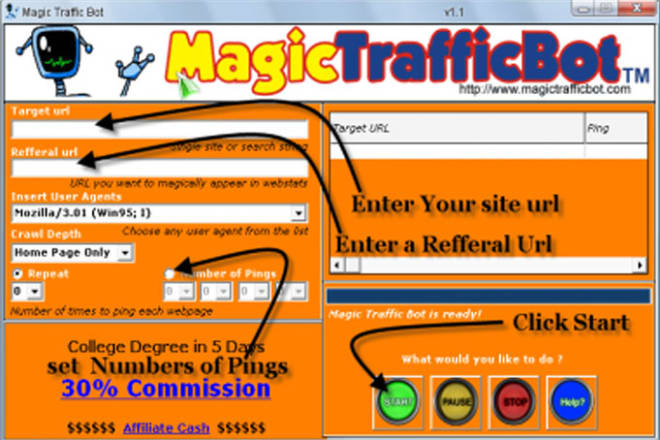I will give You magic traffic bot full and final version
