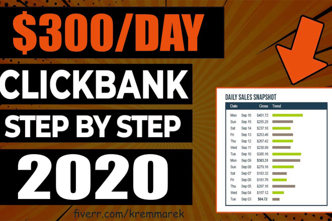 I will give you trick how to make 300usd per day with clickbank