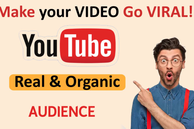 I will google ads viral promote youtube video for organic growth