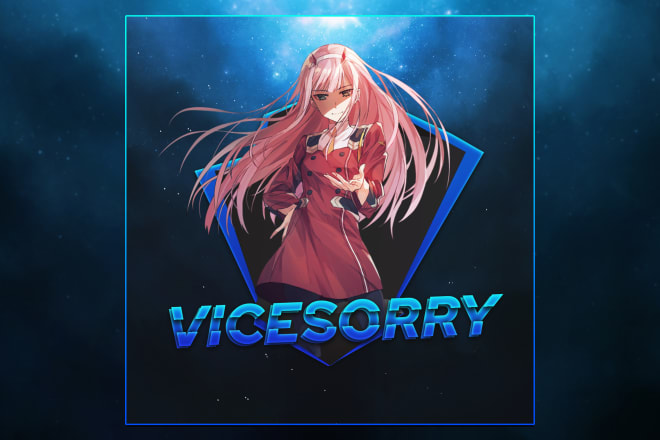 I will high quality design anime, gaming profile picture, logo