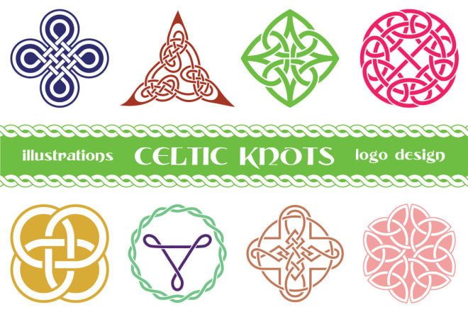 I will illustrate celtic knots or do celtic logo design