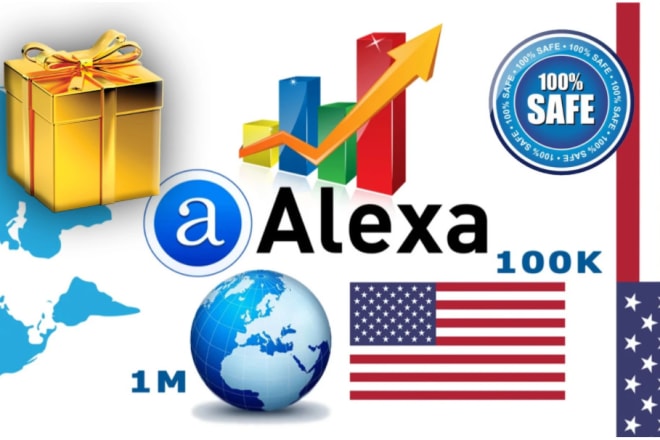 I will improve USA alexa rank, website tra ffic and seo backlink, google traffic