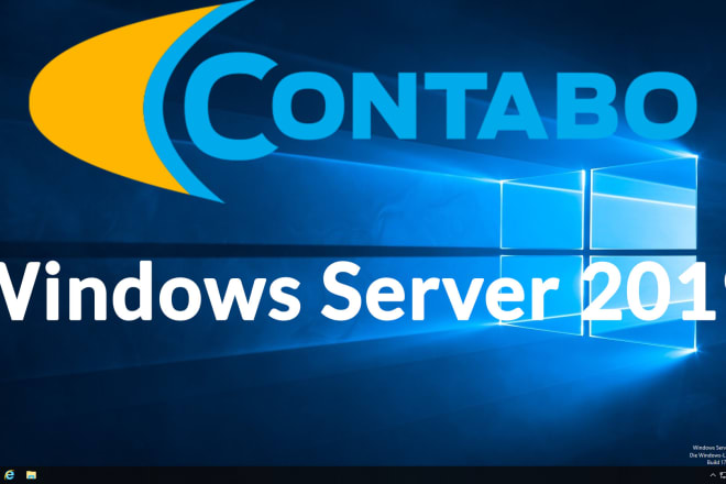 I will install windows server on your contabo vps or vds with license