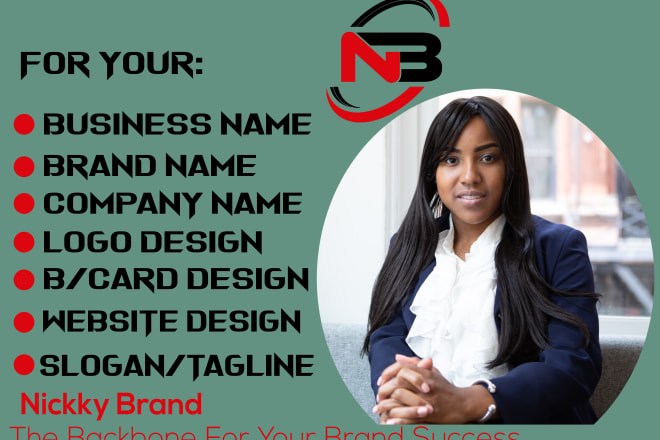 I will invent catchy name for business, brand, company with HQ logo