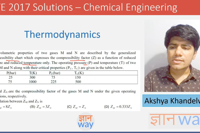 I will learn chemical engineering thermodynamics