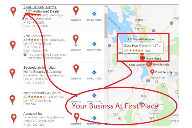 I will local citations seo or business listing or local listings