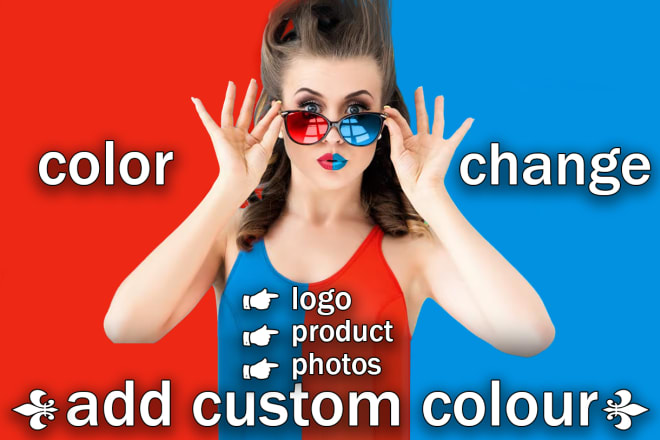 I will logo or product colour change and colour modify in photoshop