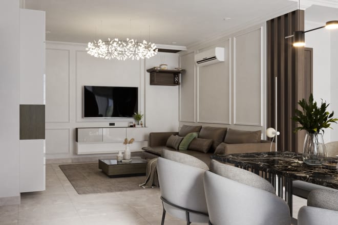 I will make 3d interior design and 3d rendering with 3ds max