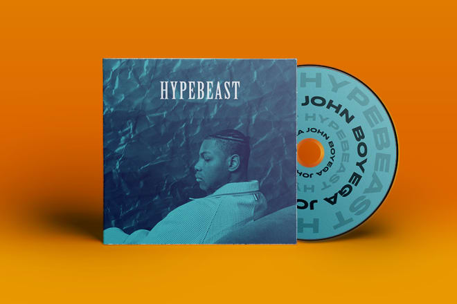 I will make a creative, modern, minimalist album cover