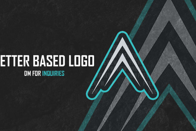 I will make a custom letter based logo for you