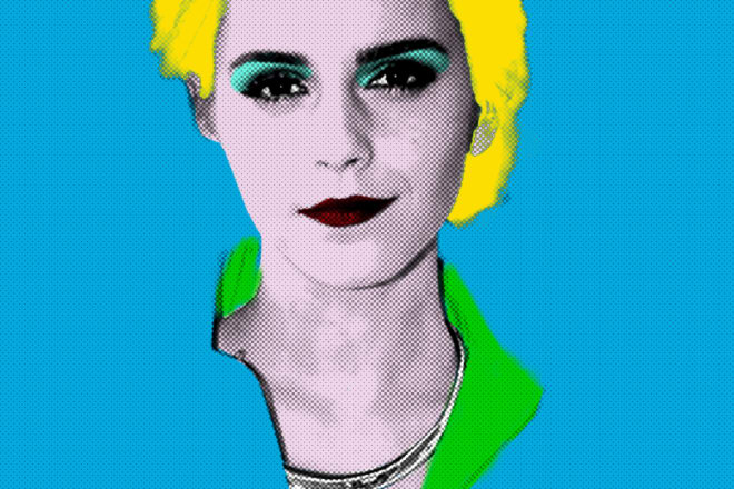 I will make a pop art andy warhol style pictures