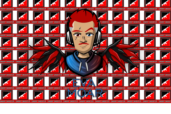 I will make a streaming platform like twitch gaming clan logo