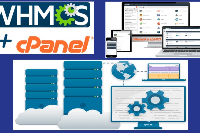 I will make a web hosting website, setup whmcs, whm, cpanel