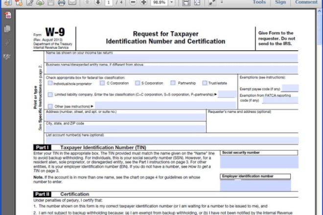 I will make any form PDF fillable