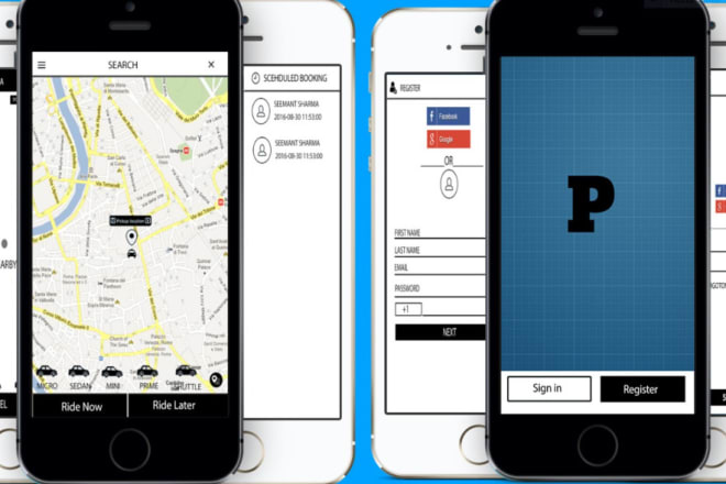 I will make api flutter and uber app just for you