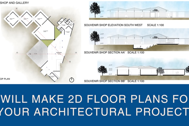 I will make autocad 2d floor plan and working drawing fast