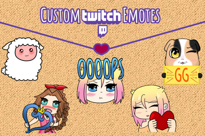 I will make awesome custom twitch emotes