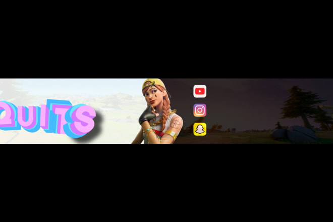 I will make basic thumbnails or headers or profile pics