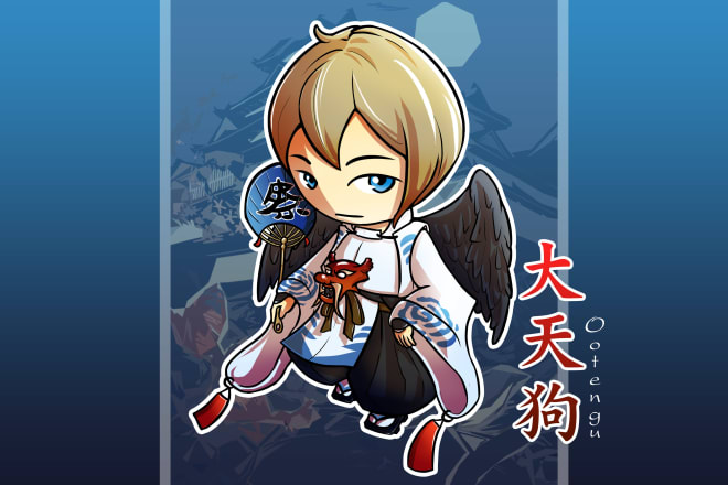 I will make chibi character for you