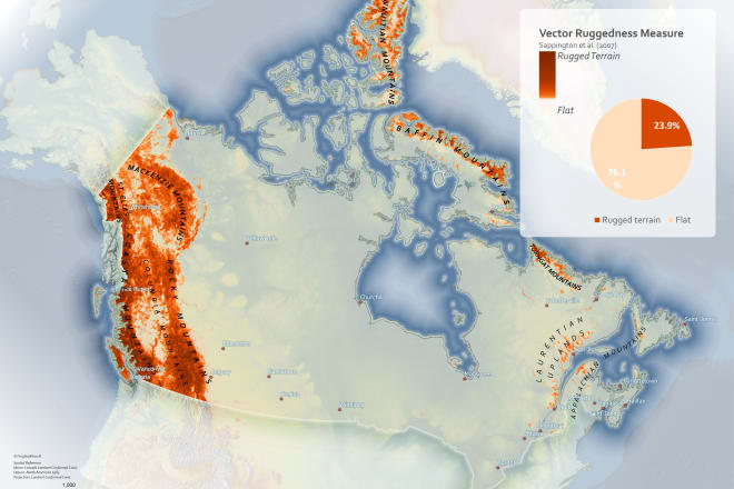 I will make creative maps, perform gis analysis and tasks