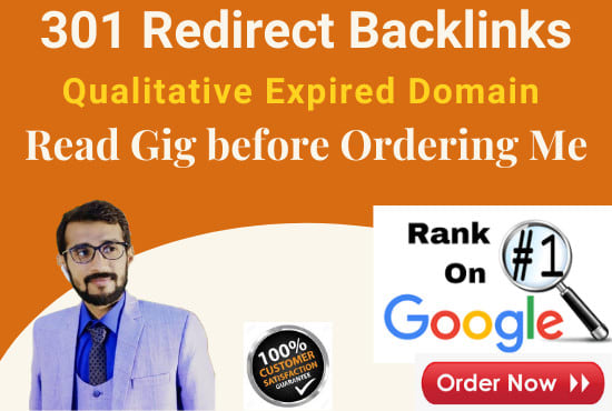I will make do follow backlinks by 301 redirects from top sites effectively