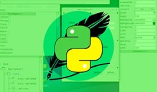 I will make gui application using python
